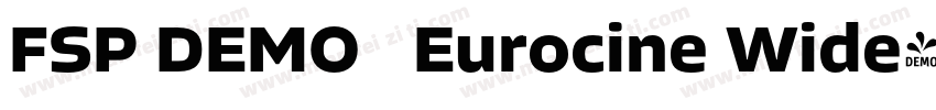 FSP DEMO   Eurocine Wide字体转换